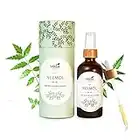 Veda Naturals Neemöl (100 ml) kaltgepresstes nativ–virgin Niemöl aus Indien–Ayurveda | Mit Sprühpumpe | frei von Farb- und Konservierungsstoffen | Naturpflege gegen Trauermücken | Pflanzenpflege