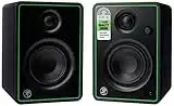 Mackie CR4-X Active 4" Creative Reference Monitors - 50 W Computer Speakers perfect for DJ Production, Home Studios, Content Creators, Gaming and Listening to Music