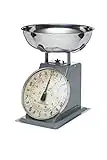 KitchenCraft Industrial Kitchen High-Capacity Heavy-Duty Mechanical Kitchen Scales, 10 kg (22 lbs)