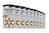 Rayovac 312 Hearing Aid Battery 10-Packs of 6 cells