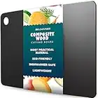 Large Kitchen Plastic Cutting Board - Dishwasher Safe Non-Slip Cutting Boards with Juice Grooves, Easy Grip Handles - Large and Thick Chopping Board