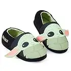 The Mandalorian Baby Yoda Boys Slippers, 3D Kids Slippers, Star Wars Gifts for Boys Teens (numeric_5)