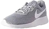 NIKE Tanjun DJ6258, Zapatillas Hombre, Gris (Wolf Grey/White/Barely Volt/Black), 42 EU