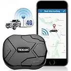 Localizzatore GPS per Auto 4G GPS Tracker con Geo-Fence Alarm Impermeabile Anti-perso Monitoraggio in Tempo Reale Potente Magnete di Posizione GPS per Auto/Veicoli/Camion/Moto/Nave/Flotta TK905 4G