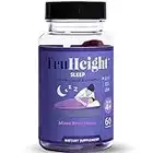 TruHeight Sleep Gummies - Natural Sleep Aid for Maximum Growth - Fall Asleep Faster for Kids, Teens & Young Adults - Drug Free, Ashwagandha, Melatonin, L Theanine, Lemon Balm - Vegan, Ages 5+