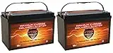 (2) XTR31-135 24 Volt Trolling Motor Batteries 135 Amp Hours VMAX Group 31 12V AGM Deep Cycle Maintenance-Free Sealed Marine 12 Volt 135Ah Battery for 24V Trolling Motors