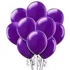 Purple balloons,100-Pack,12-Inch,Latex Balloons(purple)