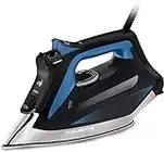 Rowenta DW5360 1750 Watt Focus Xcel Iron with Steam boost, Anti Drip, 400 Hole Sole Plate. Blue 12 x 6