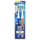 Oral-B Pulsar Expert Clean Battery Toothbrush, Medium, 2 Count