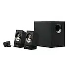 Logitech Z533 2.1 Multimedia Speaker System with Subwoofer, Powerful Sound, 120 Watts Peak Power, Booming Bass, 3.5mm Audio and RCA Inputs, UK Plug, PC/PS4/Xbox/TV/Smartphone/Tablet/Music Player