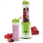 Breville Blend Active Personal Blender & Smoothie Maker with 2 Portable Blending Bottles (600ml), 300W, Green [VBL062]