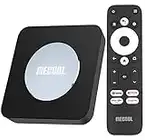 Android TV Box,Android 11 Box Ultra HD 4K, HDR, Chromecast, Google Assistant, Netflix, Disney +, Prime Video, Google Play Store, WiFi 5 Dual Band, LAN, Bluetooth 5.0,USB 3.0/2.0