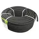 100 m / 328 ft Porous Soaker Hose Water Drip Irrigation Flexible Lawn Garden Watering