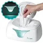 hiccapop Wipe Warmer and Baby Wet Wipes Dispenser | Holder | Case with Changing Light