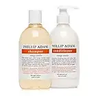 Phillip Adam Orange Vanilla Shampoo and Conditioner Set for All Types of Hair – Apple Cider Vinegar Formula - SLS Free and Paraben Free - 355 ml Each