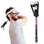 DeadEyeVR DriVR - VR Golf Club Handle Accessory (Red - Metal)