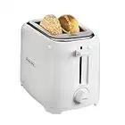 Proctor Silex 22216PS Toaster with Wide Slots & Toast Boost, 2-Slice, White