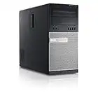 Dell Optiplex 7010 MT Intel Core i7-3770, 16GB, 240GB SSD + 2TB, DVDRW, Windows 10 Pro Mini Tower (Renewed)