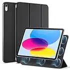 ESR for iPad 10th Generation Case (2022), Convenient Magnetic Attachment, Two-Way Trifold Stand, Lightweight Protection, Auto Sleep/Wake, Silky-Smooth Cover, Rebound Magnetic, Black