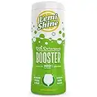 Lemi Shine 12 Oz Dishwasher Detergent Booster Removes The Toughest Hard Water Stains On Dishes & Glassware Safe, Natural, Powerfully Effective