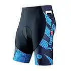 XM Pantaloncini Ciclismo Uomo Pantaloni Corti da Bicicletta da Uomo 3D Gel Imbottitie Asciugatura Rapida Traspiranti Antiscivolo Antiurto Intimo Mutande