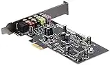 ASUS XONAR SE 5.1 Channel 192kHz/24-bit Hi-Res 116dB SNR PCIe Gaming Sound Card with Windows 10 Compatibility