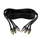 Skywalker Hq Series 3ft Gold Component Video Cable HDTV DVD Oxygen Free