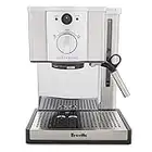 Breville Café Roma Espresso Machine ESP8XL - BREESP8XL, Brushed Stainless 9x9x12
