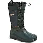 DEMAR Thermostiefel Jagdstiefel mit WOLLE gefüttert HUNTER PRO, Grün, 43 EU