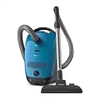 Miele Classic C1 Junior Powerline aspirateur traîneau avec Sac et Forte Puissance d'aspiration, Une Brosse Universelle, très léger, Couleur Bleu Tech