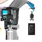 AuyKoo Support de Sangle de Sac à Dos pour GoPro et Insta360, Support de bandoulière de Sac à Dos Rotatif réglable pour GoPro Hero 11/10/9/8/7/6/5, Insta 360 One X2 et la Plupart des caméras d'action