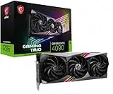 MSI GeForce RTX 4090 Gaming Trio 24G Gaming Grafikkarte - NVIDIA RTX 4090, 24 GB GDDR6X Speicher