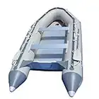 BRIS 12.5 ft Inflatable Boat Inflatable Dinghy Rescue & Dive Raft Fishing Boat