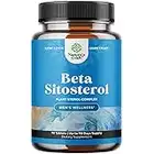 Natures Craft Plant Sterols Complex with Beta Sitosterol - 500mg Beta-Sitosterol Sterols and Stanols Supplement for Prostate Support - Prostate Health Supplement for Men - 90 Tablets