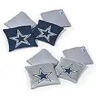 Wild Sports NFL Dallas Cowboys 8pk Dual Sided Bean Bags, Team Color
