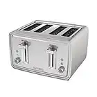 BLACK + DECKER 4 Slice Toaster Stainless Steel, TR4900SSD