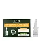 LUXÉOL - Chute De Cheveux Progressive 2 En 1 - Favorise La Croissance & Diminue La Perte Cheveux - Densifie La Chevelure - Fabriqué En France - Programme Cheveux 1 Mois - 14 Fioles De 6ml