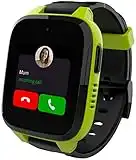 XPLORA XGO 3 - Watch Phone for children 4G - Calls, Messages, Kids School Mode, SOS function, GPS Location, Camera and Pedometer - Including 3 months free subscription (GREEN)