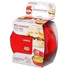 Sistema Microwave Easy Eggs Eierkocher, 270 ml, rot