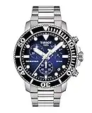 Tissot mens Seastar Ceramic Sport Watch Silver T1204171104101