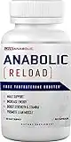 LiveAnabolic - Anabolic Reload - Vitamin D Source - 60 Capsules, 30-Day Supply - Helps Improve Energy Levels, Strength, and Stamina - Supports Lean Muscle Development - with Ashwagandha and Forskolin
