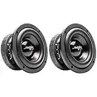 (2) Skar Audio EVL-65 D4 6.5" 400 Watt Max Power Dual 4 Ohm Subwoofer per auto, coppia di 2