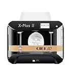 R QIDI TECHNOLOGY X-PlusⅡ 3D Printer, New Upgrade Intelligent Industrial Grade 3D Printers,Large Print Size,Printing with Nylon, Carbon Fiber, PC,High Precision Printing,10.6x7.9x7.9 Inch