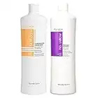 FANOLA No Yellow Shampoo 1,000 ml + Nutri Care Conditioner 1,000 ml