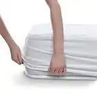 Alreya Protège Matelas Imperméable | 90 x 200 cm | Housse Protection Lit Adulte et Enfant | Alèse Respirante 90x200, Anti-Acarien, Hypo-Allergénique | Garantie 10 Ans