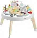 Fisher-Price 2-in-1 Like a Boss Activity Center, baby entertainer and play table with music lights and sounds for infants and toddlers