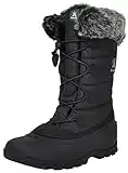 Kamik Women's Momentum 2 Snow Boot, Black/Black/Black, 9 M US