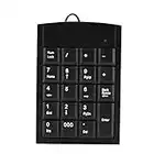 Richer-R USB Numeric Keypad,Portable Anti-slip Mini USB Wired Number Keyboard Number Pad for Laptop, Desktop Computers, etc