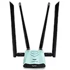 Alfa AC1900 WiFi Adapter - 1900 Mbps 802.11ac Long-Range Dual Band USB 3.0 Wi-Fi Network Adapter w/4x 5dBi External Dual-Band Antennas