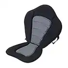 HOMCOM Deluxe Kayak Seat Sit On Top Padded Backrest Canoe Rafting Sports High Back Detachable